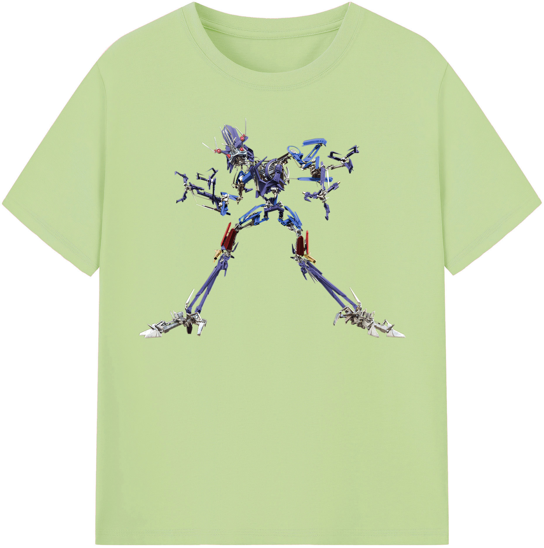 （画像用）  綿100％半袖Tシャツ（フロントプリント）